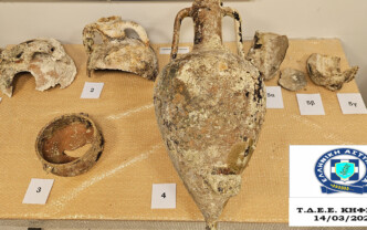 Θησαυρός στον βυθό της… Κηφισιάς: Αρχαίοι αμφορείς βρέθηκαν κρυμμένοι σε σπίτι 50χρονου