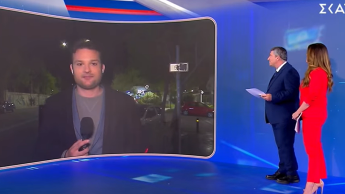 Μια διαδρομή γεμάτη ειδήσεις φτάνει στο τέλος της: Το «αντίο» του ρεπόρτερ Σωτήρη Μπαρσάκη στον ΣΚΑΪ