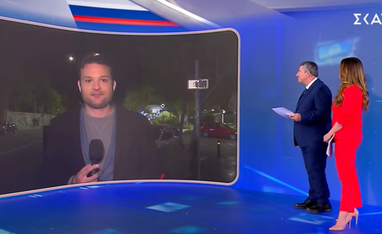 Μια διαδρομή γεμάτη ειδήσεις φτάνει στο τέλος της: Το «αντίο» του ρεπόρτερ Σωτήρη Μπαρσάκη στον ΣΚΑΪ