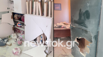 Διάρρηξη και βανδαλισμοί στο 5ο Γυμνάσιο - Λύκειο Γλυφάδας: Έκλεψαν υπολογιστές και χρήματα
