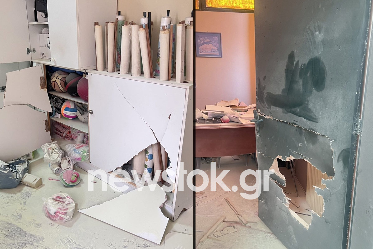 Διάρρηξη και βανδαλισμοί στο 5ο Γυμνάσιο - Λύκειο Γλυφάδας: Έκλεψαν υπολογιστές και χρήματα