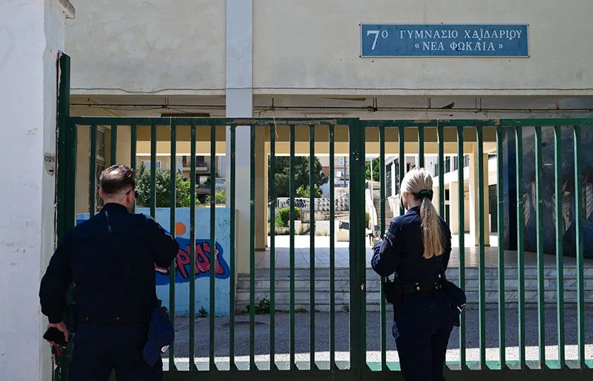 Πτώση 13χρονης από τον πρώτο όροφο γυμνασίου στο Χαϊδάρι