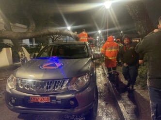 Κακοκαιρία Erminio: 133 κλήσεις στην Αττική και ριπές 115 χλμ στην Αμοργό