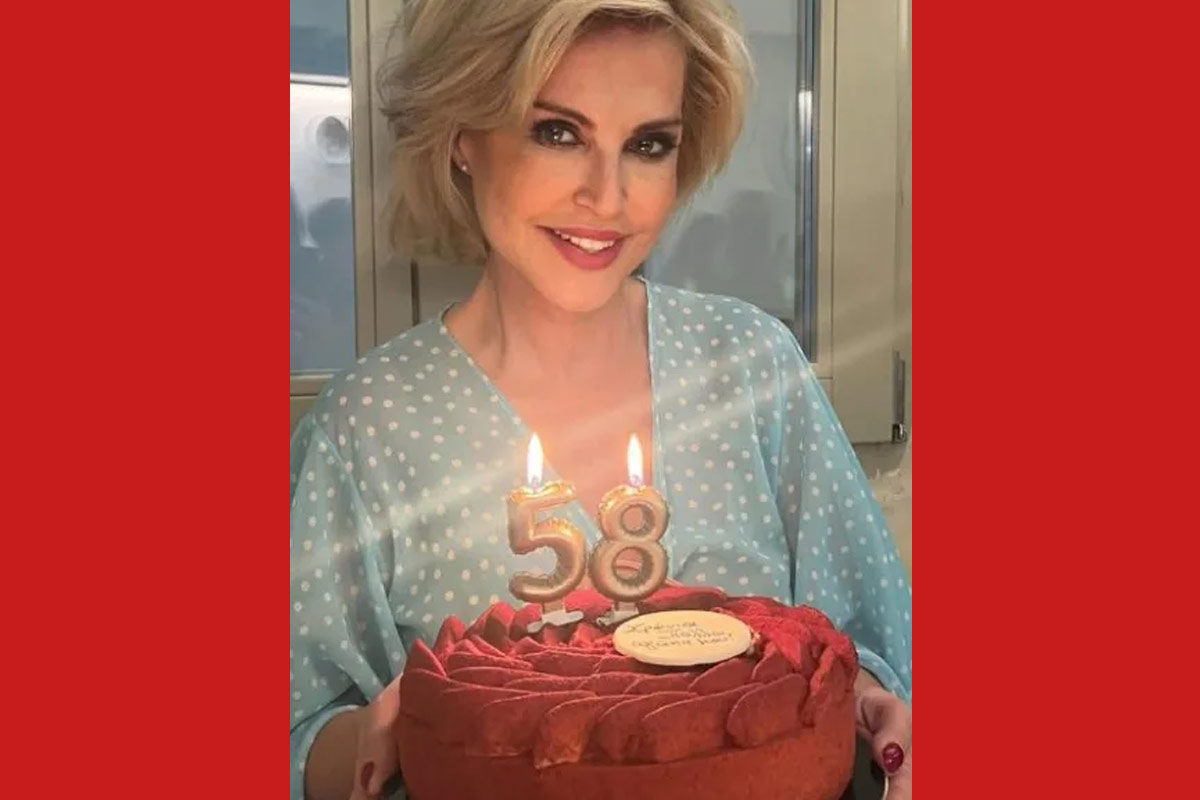 Η Αλεξάνδρα Παλαιολόγου γιορτάζει τα 58: «Έτοιμη για νέους ορίζοντες»