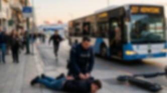 Πήγαν να πετάξουν κροτίδα σε λεωφορείο αλλά δεν ήξεραν ότι μέσα κάθονταν αστυνομικοί - Μία σύλληψη στον Πειραιά