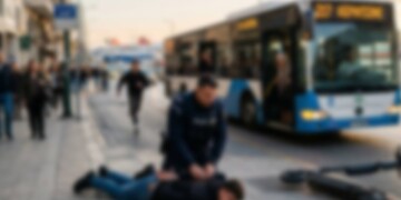 Πήγαν να πετάξουν κροτίδα σε λεωφορείο αλλά δεν ήξεραν ότι μέσα κάθονταν αστυνομικοί - Μία σύλληψη στον Πειραιά