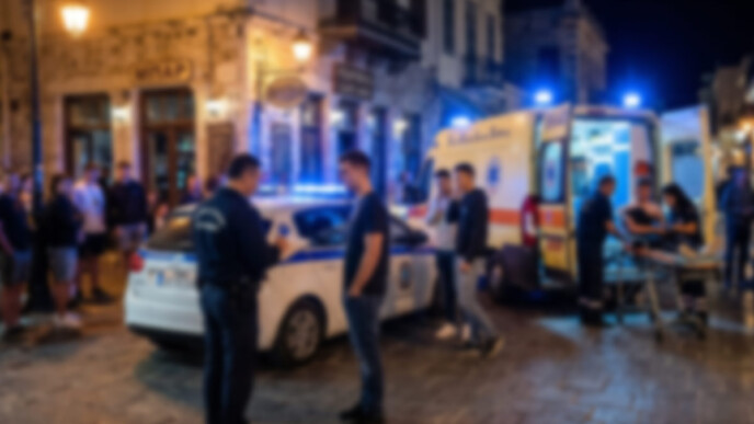 Ρέθυμνο: Συμπλοκή Ελλήνων και Νορβηγών σε μπαρ με έναν τραυματία