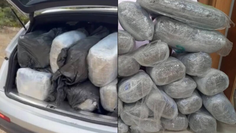 Ιωάννινα: Κατάσχεση 167 κιλών κάνναβης μετά από καταδίωξη
