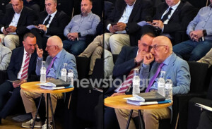 Το τετ-α-τετ Κουκά - Κακλαμάνη που ξεχώρισε στην ημερίδα της ΚΕΔΕ