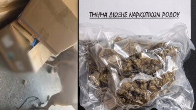 Ρόδος: Αστυνομικός σκύλος ξεσκέπασε δέμα με κάνναβη σε μεταφορική