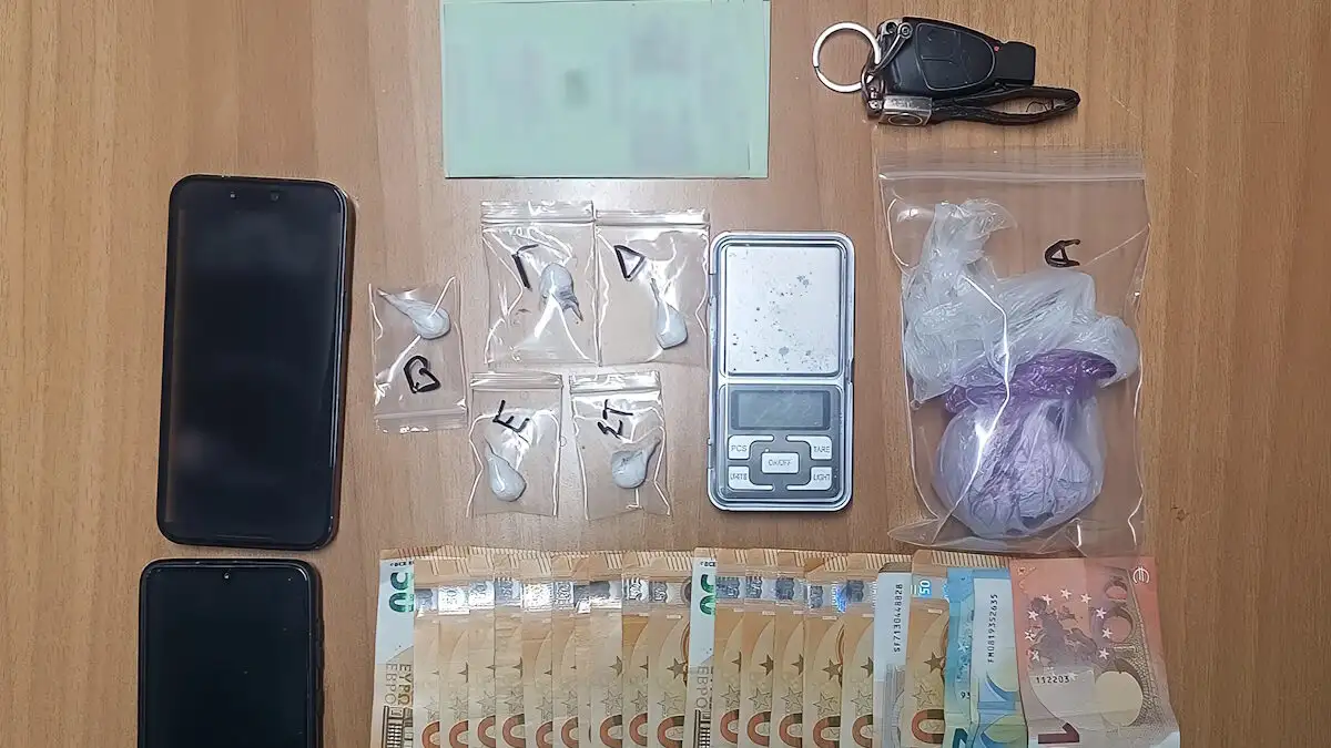 Χαλκιδική: Χειροπέδες σε δύο αλλοδαπούς για διακίνηση κοκαΐνης