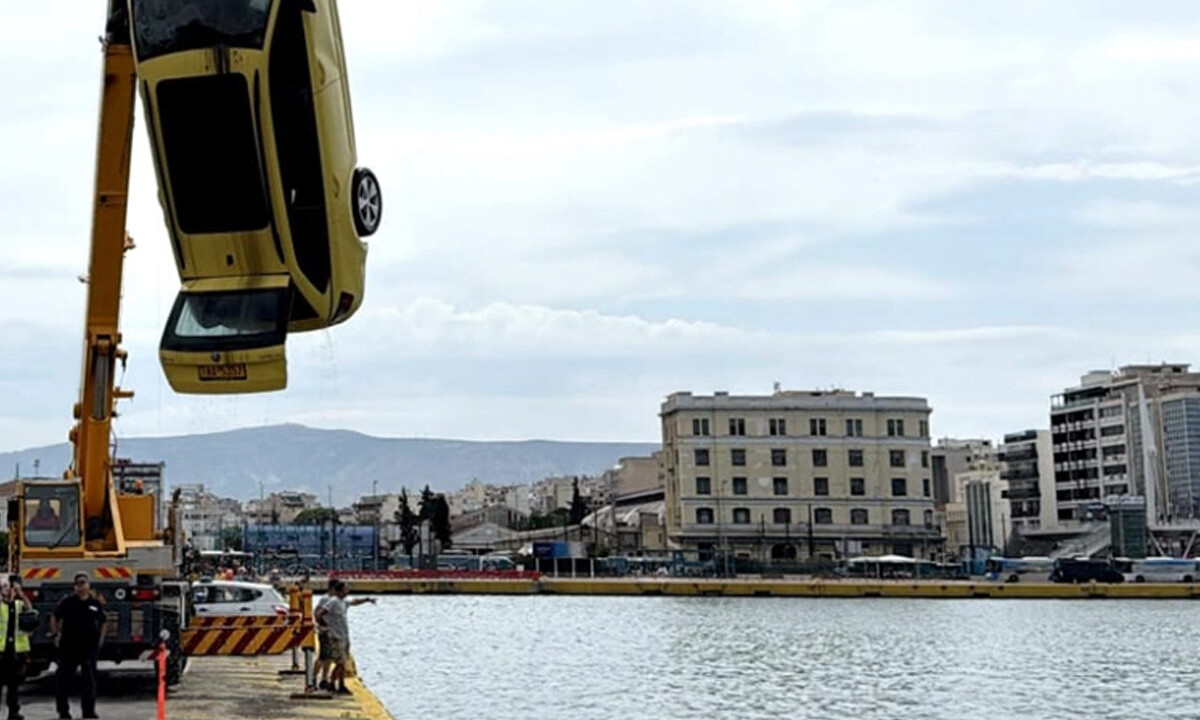 Νεκρός 59χρονος οδηγός ταξί που έπεσε στο λιμάνι Πειραιά