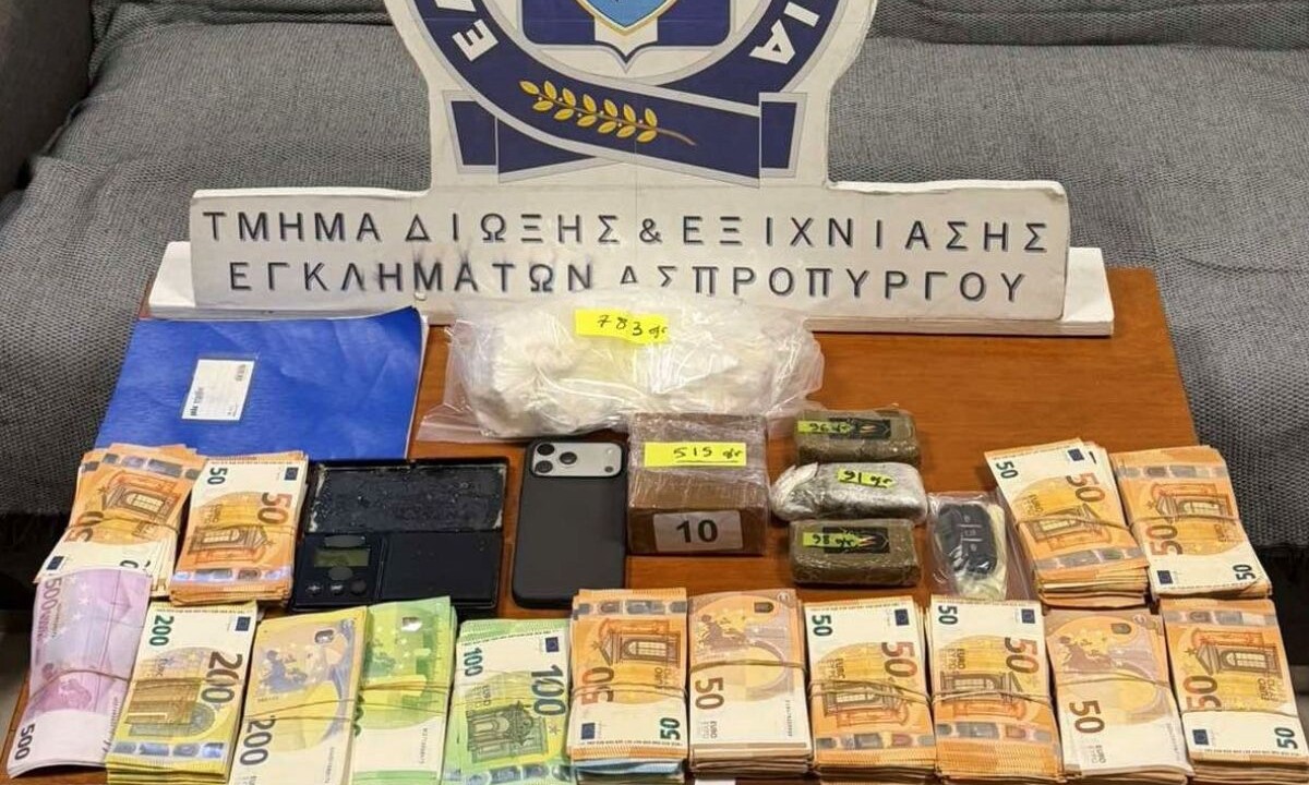 Σύλληψη 2 ατόμων για διακίνηση ναρκωτικών στον Άγιο Παντελεήμονα