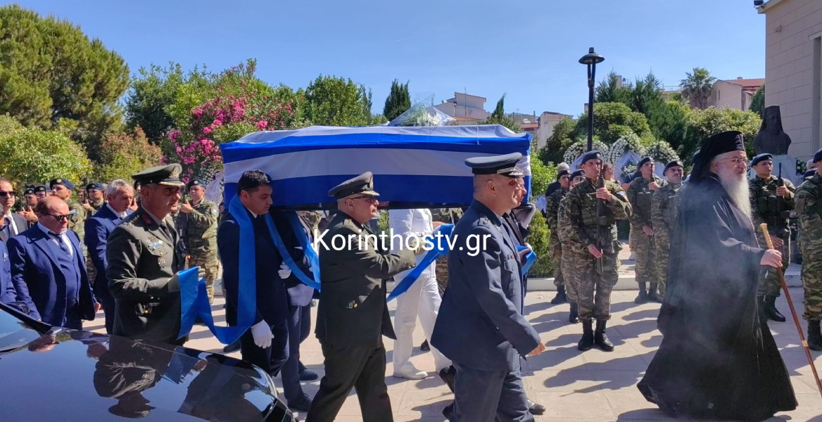 Το ύστατο χαίρε στον Νίκο Ταγαρά: Πλήθος κόσμου στην Κόρινθο και η συγκινητική παράκληση της οικογένειας