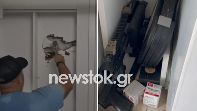 Επιχείρηση της ΕΛ.ΑΣ. στη Ζάκυνθο: Εντόπισαν οπλοστάσιο πίσω από μυστικούς ψευδότοιχους!