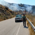 Νεκροί δύο εποχικοί πυροσβέστες στο μέτωπο της Κρύας Βρύσης στο Ρέθυμνο
