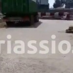 Τροχαίο στον Ασπρόπυργο: Βαρύ όχημα βγήκε εκτός πορείας και κατέληξε μέσα σε πίστα καρτ