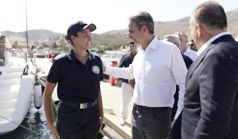 Κυριάκος Μητσοτάκης από Λέρο: '' Η Ελλάδα προστατεύει έμπρακτα τα σύνορα της '' - '' Η ασφάλεια και η σταθερότητα είναι προϋποθέσεις ευημερίας '' - newstok.gr