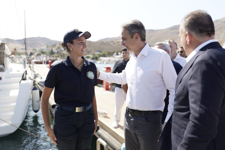 Κυριάκος Μητσοτάκης από Λέρο: '' Η Ελλάδα προστατεύει έμπρακτα τα σύνορα της '' - '' Η ασφάλεια και η σταθερότητα είναι προϋποθέσεις ευημερίας '' - newstok.gr
