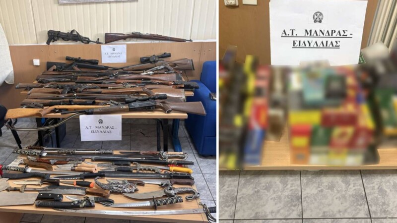 Ασύλληπτο τι έκρυβε στο σπίτι του στην Οινόη 56χρονος που διατηρούσε παράνομο εκτροφείο ζώων!