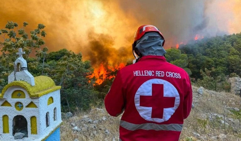 Ο Ελληνικός Ερυθρός Σταυρός απευθύνει έκκληση για την οικονομική ενίσχυση των πυρόπληκτων - newstok.gr