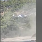 Ελικόπτερο προσγειώνεται σε παραλία στις Σπέτσες – Βίντεο ντοκουμέντο