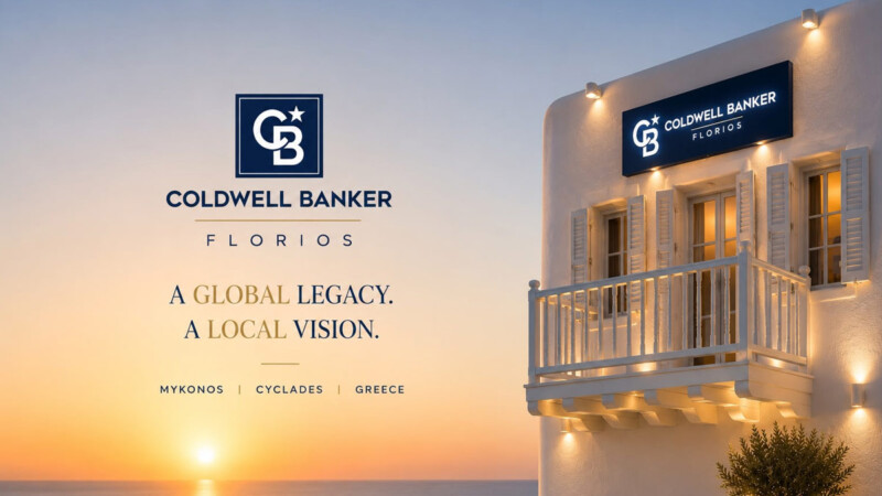 Coldwell Banker: Το ιστορικό αμερικανικό brand του luxury real estate αποκτά παρουσία στην Ελλάδα – Στον επιχειρηματία Φλώριο Ασημομύτη το πρώτο franchise