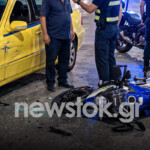 Τιμόνι στο... μεθύσι: Ταξιτζής συγκρούστηκε με μηχανή