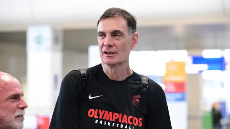 Γιώργος Μπαρτζώκας: '' Κάθε τίτλος είναι στόχος για τον Ολυμπιακό '' - Τελευταία νέα & Έκτακτες ειδήσεις Live