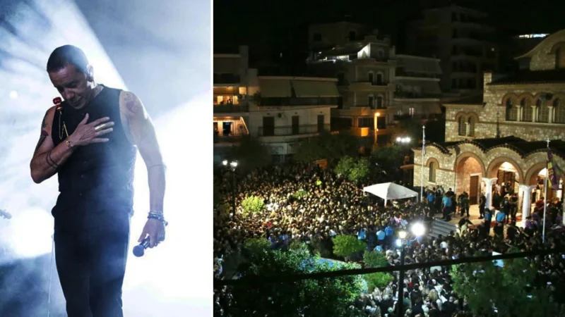 Ο Γιώργος Μαζωνάκης επέστρεψε στην <<παλιά του γειτονιά>>: Συγκίνηση και τραγούδια στη λαϊκή αγρυπνία στη Νίκαια - Τελευταία νέα & Έκτακτες ειδήσεις Live
