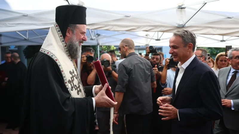 Έφτασε στη ΔΕΘ ο Μητσοτάκης: Πρεμιέρα εν μέσω δρακόντειων μέτρων