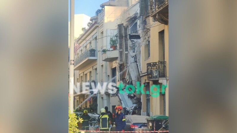 Ισχυρή έκρηξη στην Πλάκα: Κατέρρευσε κτίριο, δύο διασωθέντες