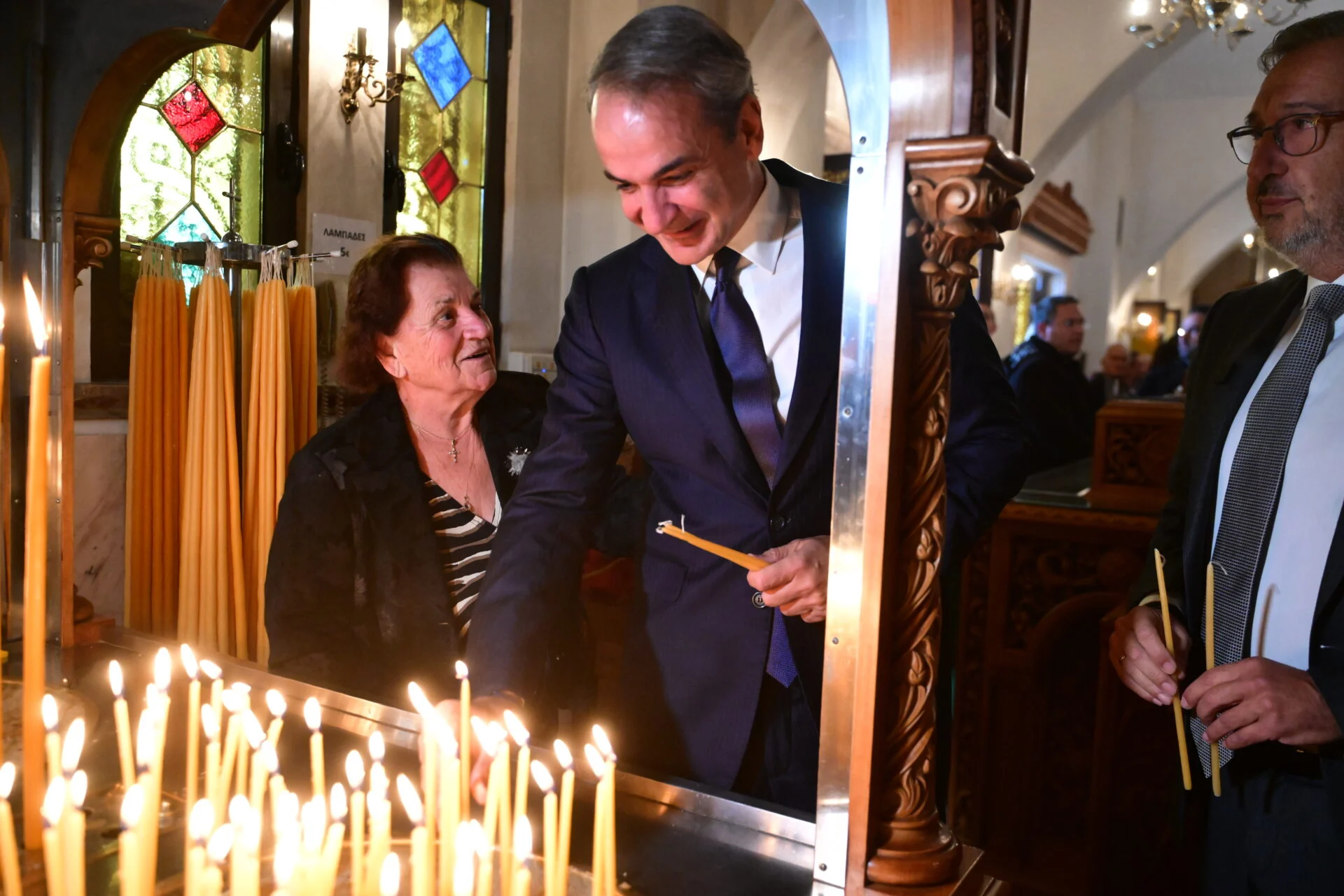 Η ξεχωριστή στιγμή του Κυριάκου Μητσοτάκη στον Άγιο Δημήτριο και τα συγκινητικά λόγια του Αρχιεπισκόπου Αυστραλίας