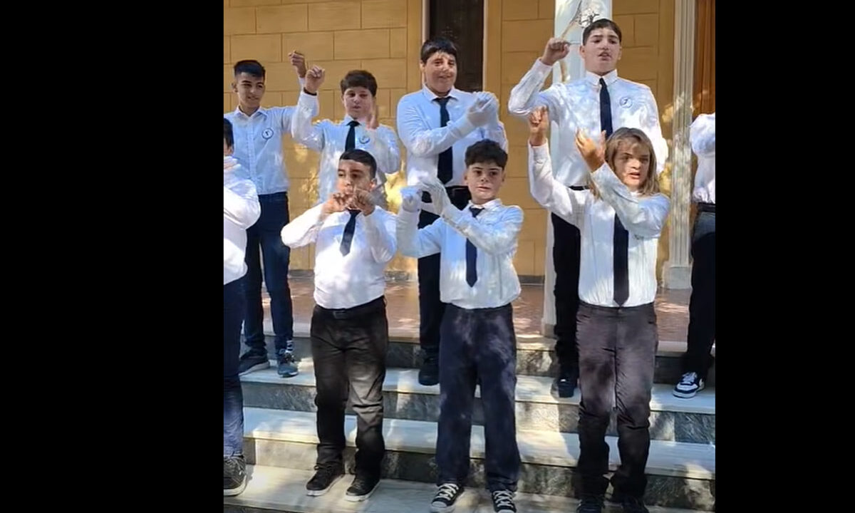 Εθνικός ύμνος νοημαντική γλώσσα Άγιο Θεόδωροι